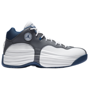 Jordan Mens Jordan Jumpman Team 1 - Mens Basketball Shoes White/French Blue/Flint Grey Size 07.5