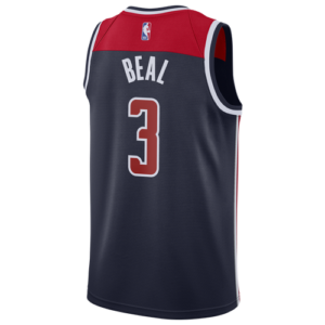 Jordan Mens Jordan NBA Name & Number Statement Jersey - Mens Navy/Red/White Size L