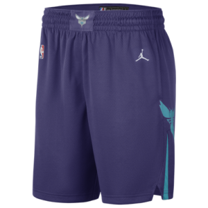 Jordan Mens Jordan NBA Statement Shorts - Mens Purple/Teal Size S