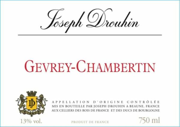 Joseph Drouhin 2017 Gevrey-Chambertin (375ml half-bottle) - Pinot Noir Red Wine
