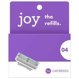 Joy Five-Bladed Razor Blade Refills - 4.0 ea
