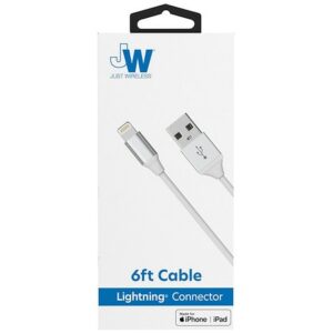 Just Wireless Apple Lightning Cable - 6 ft - 1.0 1
