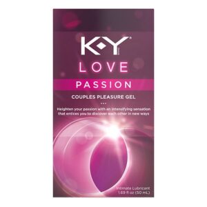 K-Y Love Passion Couples Pleasure Gel Intimate Lubricant - 1.69 oz