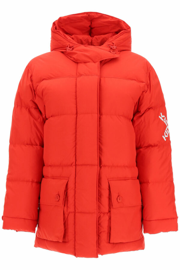 KENZO KENZO SPORT LITTLE X DOWN JACKET M Red Technical