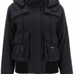 KENZO NYLON JACKET S Black Technical