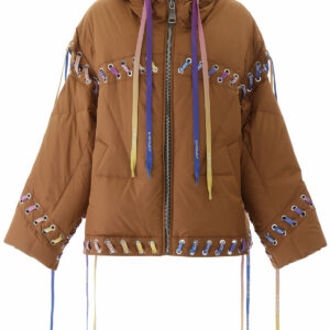 KHRISJOY KRYS PUFFER JACKET 0 Brown Technical