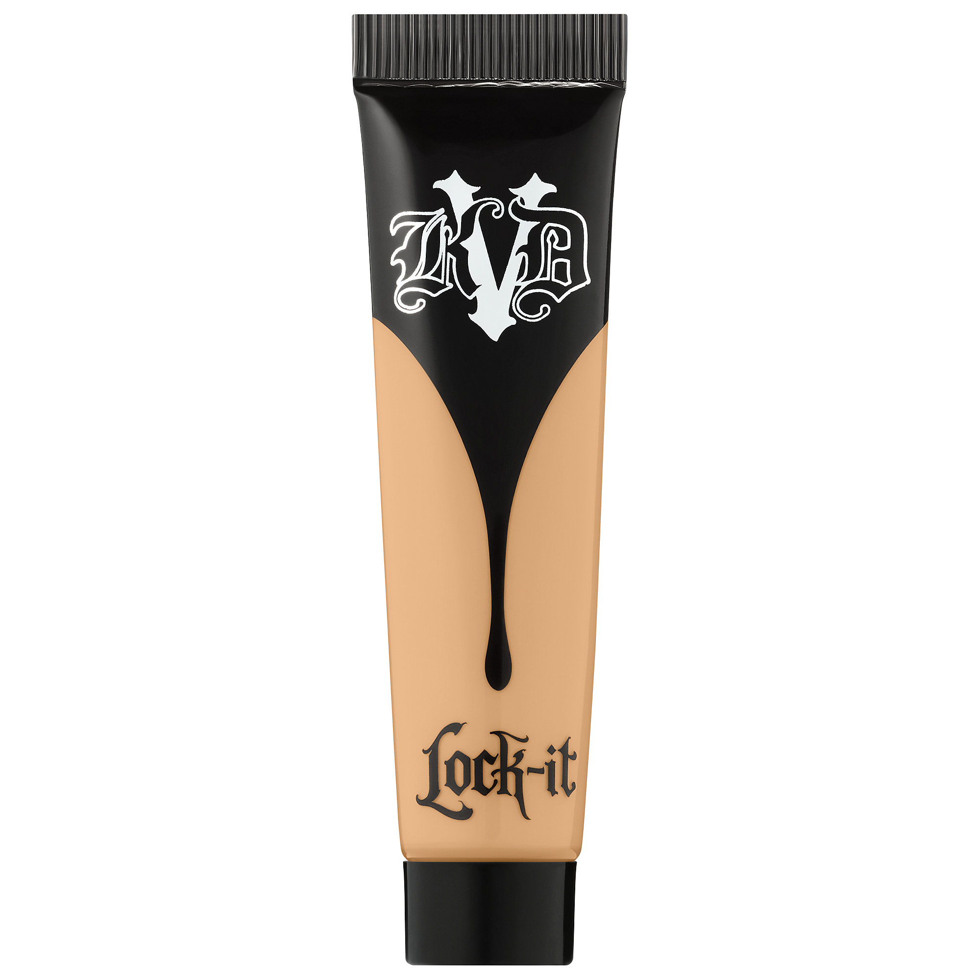 KVD Vegan Beauty Lock-It Foundation Mini Medium 52.2 Neutral 0.5 oz/ 15 mL KVD Vegan Beauty Lock-It Foundation Mini Medium 52.2 Neutral 0.5 oz/ 15 mL