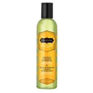 Kama Sutra Naturals Massage Oil Coconut Pineapple - 8.0 fl oz