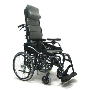 Karman 16 inch Tilt in Space Reclining Aluminum Wheelchair, 38 lbs. - 1.0 ea