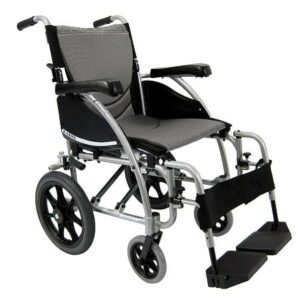 Karman 20 inch Transport Wheelchair with Swing-Away Footrests - 1.0 ea