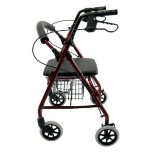 Karman Aluminum Rollator with Low Seat, 11lbs - 1.0 ea
