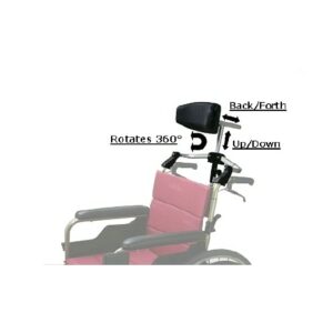 Karman Large Foldable Rigidfy Headrest - 1.0 ea