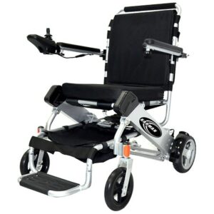 Karman Tranzit Foldable Lightweight Power Wheelchair in Silver 16" Seat Width - 1.0 ea