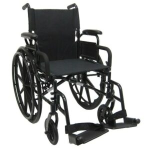 Karman Ultra Lightweight 18 inch Aluminum Wheelchair, 29 lbs. - 1.0 ea