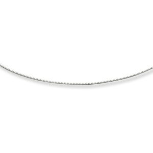 Kay Adjustable Box Chain 14K White Gold 16"-20" Length