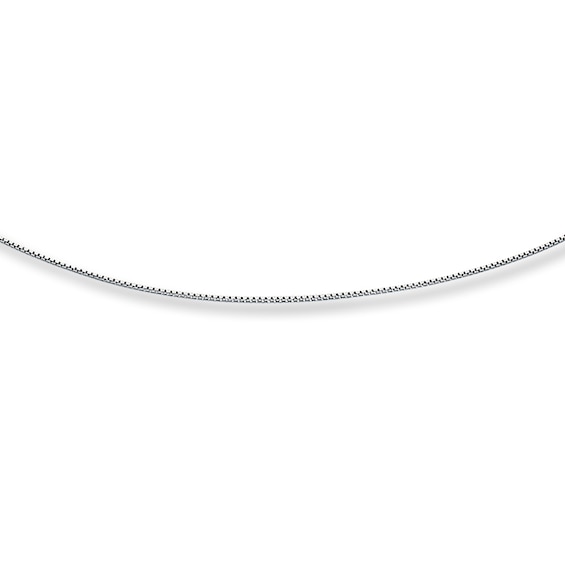 Kay Box Chain 14K White Gold 20" Length