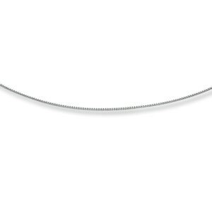 Kay Box Chain 14K White Gold 24" Length