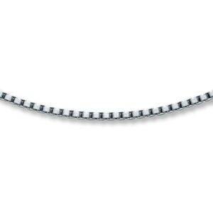 Kay Box Chain Sterling Silver 18" Length