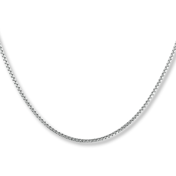 Kay Box Chain Sterling Silver 20" Length