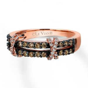 Kay Le Vian Chocolate Diamonds 1/2 carat tw Ring 14K Gold