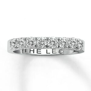 Kay Leo Diamond 3/4 cttw Anniversary Band 14K White Gold