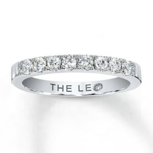 Kay Leo Diamond 3/8 cttw Anniversary Ring 14K White Gold