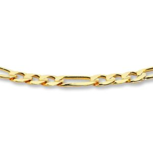 Kay Men's Figaro Bracelet 10K Yellow Gold 8.5" Length