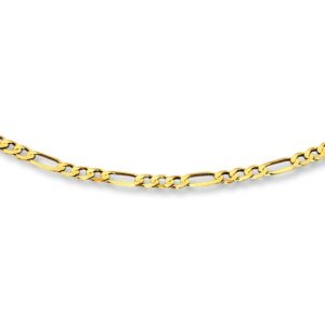 Kay Men's Figaro Link Chain 10K Yellow Gold 20" Length