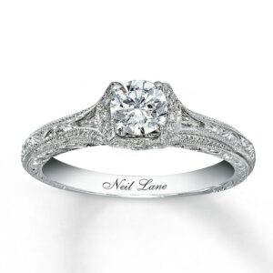 Kay Neil Lane Bridal Ring 5/8 ct tw Diamonds 14K White Gold