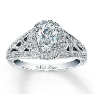 Kay Neil Lane Engagement Ring 1-1/2 ct tw Diamonds 14K White Gold