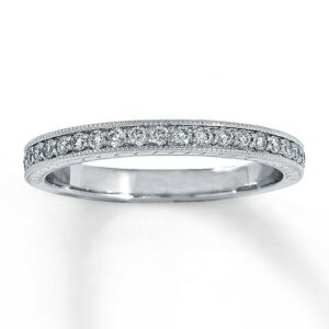 Kay Previously Owned Band 1/4 ct tw Diamonds 14K White Gold