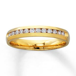 Kay Previously Owned Band 1/4 ct tw Diamonds 14K Yellow Gold