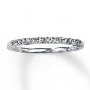 Kay Previously Owned Band 1/6 ct tw Diamonds 14K White Gold