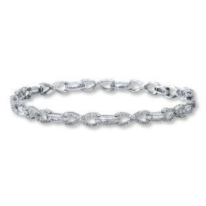 Kay Previously Owned Bracelet 1 ct tw Diamonds 10K White Gold