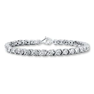 Kay Previously Owned Bracelet 1/3 ct tw Diamonds Sterling Silver