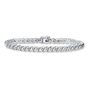 Kay Previously Owned Diamond Bracelet 2 cts tw 10K White Gold