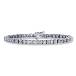 Kay Previously Owned Diamond Bracelet 3 ct tw 14K White Gold