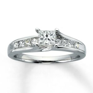 Kay Previously Owned Diamond Engagement Ring 1 ct tw 14K White Gold