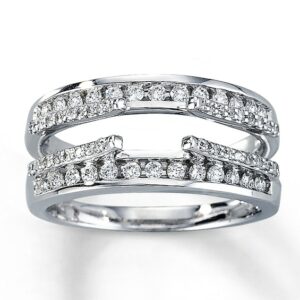 Kay Previously Owned Enhancer 1/2 ct tw Diamonds 14K White Gold