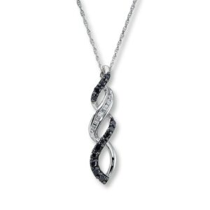 Kay Previously Owned Necklace 1/3 ct tw Diamonds 10K White Gold