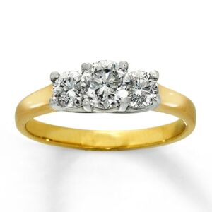 Kay Previously Owned Ring 1 ct tw Diamonds 14K Yellow Gold