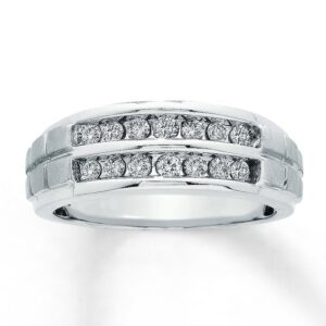 Kay Previously Owned Ring 1/2 ct tw Diamonds 10K White Gold