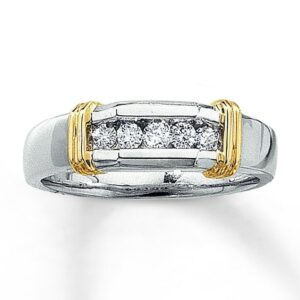 Kay Previously Owned Ring 1/2 ct tw Diamonds 14K Two-Tone Gold