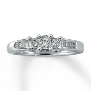 Kay Previously Owned Ring 1/2 ct tw Diamonds 14K White Gold