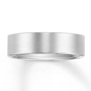 Kay Wedding Band 10K White Gold 6mm