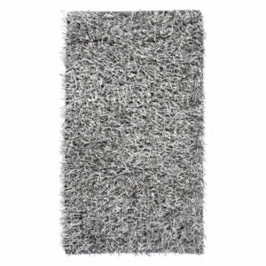 Kemen Luxurious Decorative Machine Washable Bath Mat, Gray, Large