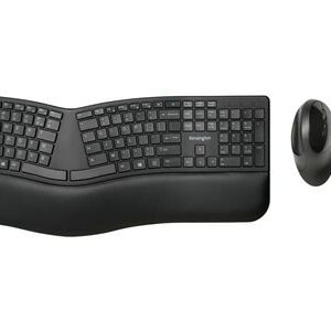 Kensington Pro Fit Ergo Wireless Keyboard and Mouse - keyboard and mouse set - US - black