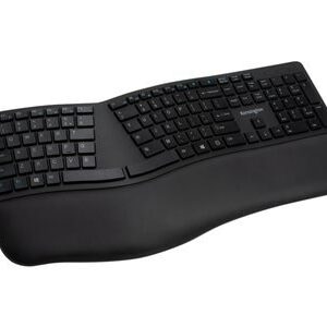 Kensington Pro Fit Ergo Wireless Keyboard - keyboard - US - black