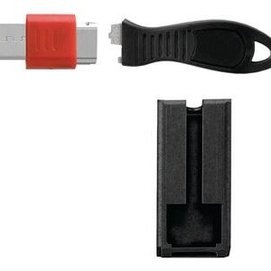 Kensington USB Port Lock with Cable Guard - Square USB port blocker