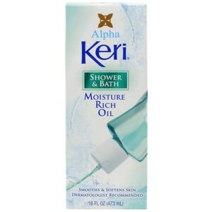 Keri Shower and Bath Moisture Rich Oil - 16.0 fl oz